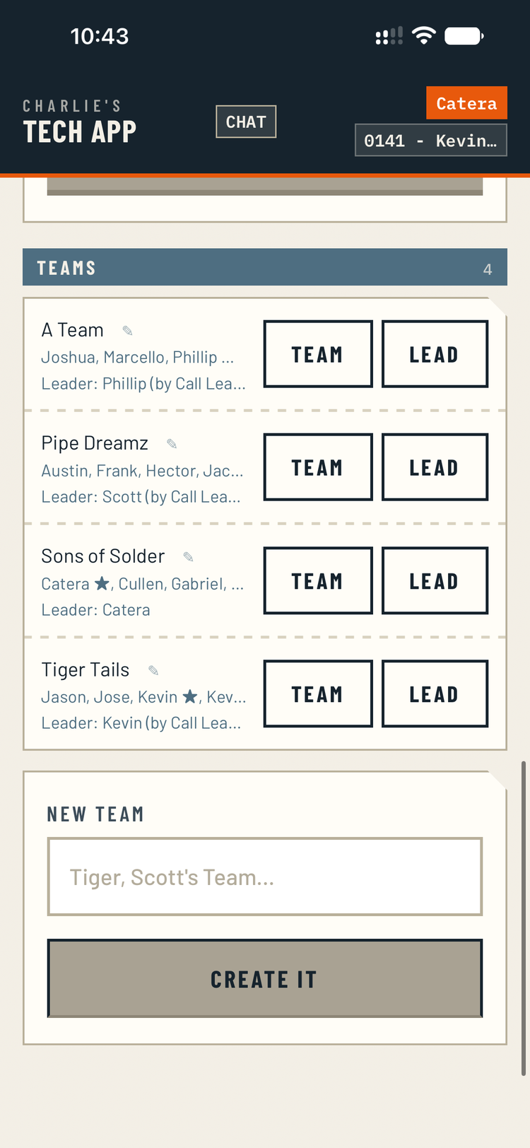 Managing an on-call team and its members.